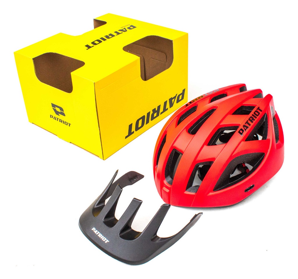 Casco Patriot X 2.0 Rojo  M (54-57CM）