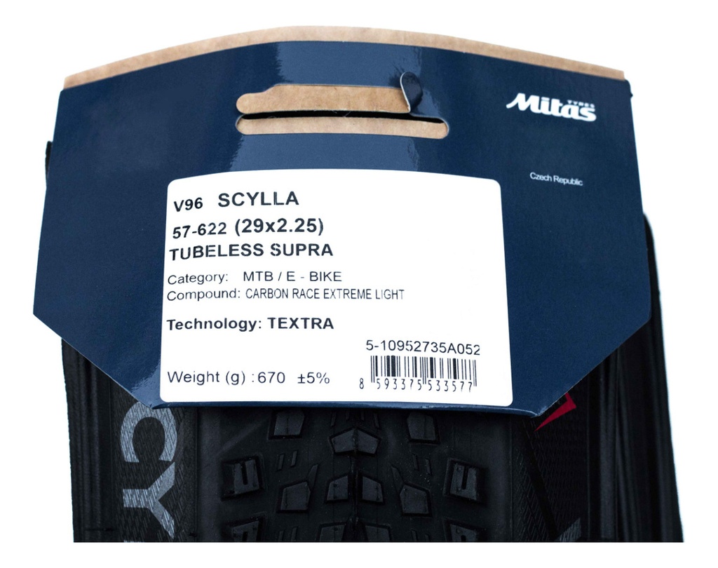 29 x 2,25 Mitas Scylla TD  TEXTRA Tubeless