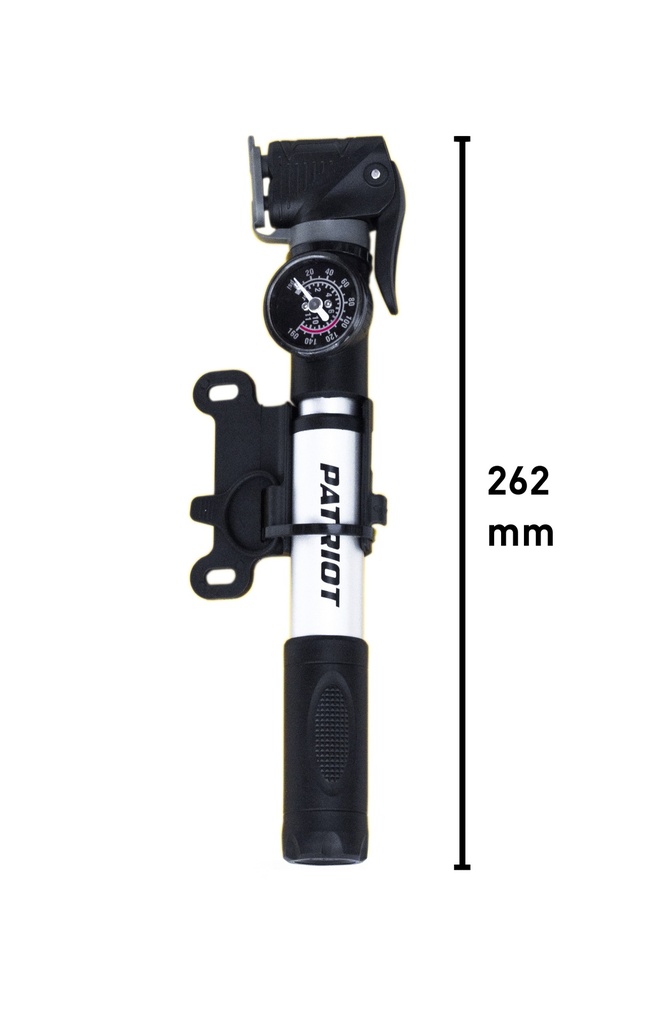 Inflador de Mano Patriot con manómetro