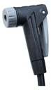 Inflador de pie Patriot Negro