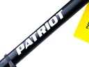 Inflador de pie Patriot Negro