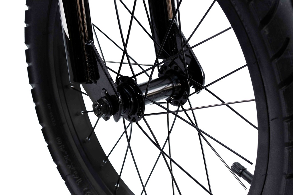 Bicicleta Glint Sully 16" BLACK EDITION con rueditas