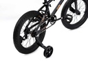 Bicicleta Glint Sully 16" BLACK EDITION con rueditas
