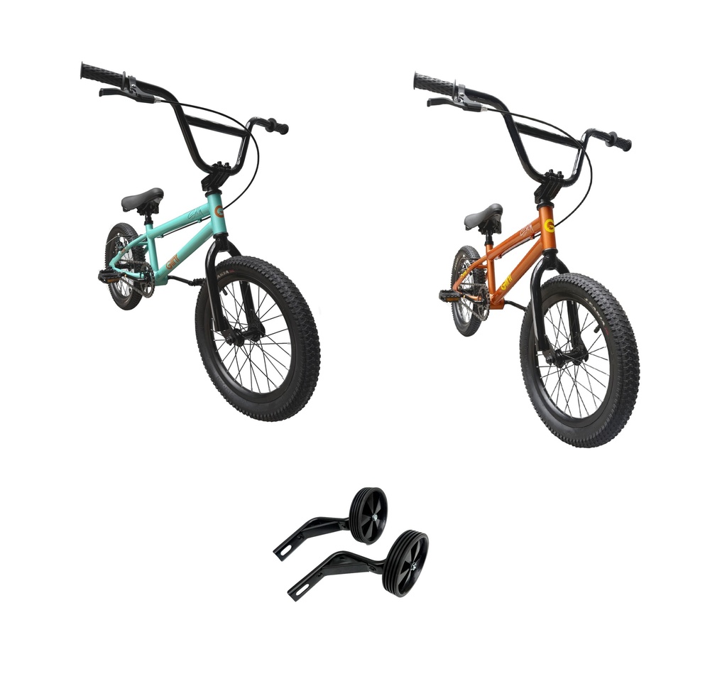 Bicicleta Glint Sully 16" con rueditas